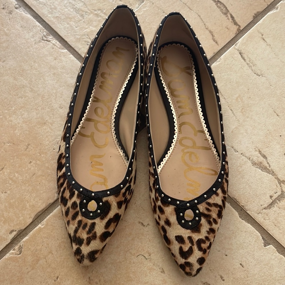 Sam Edelman Leopard Print Flats